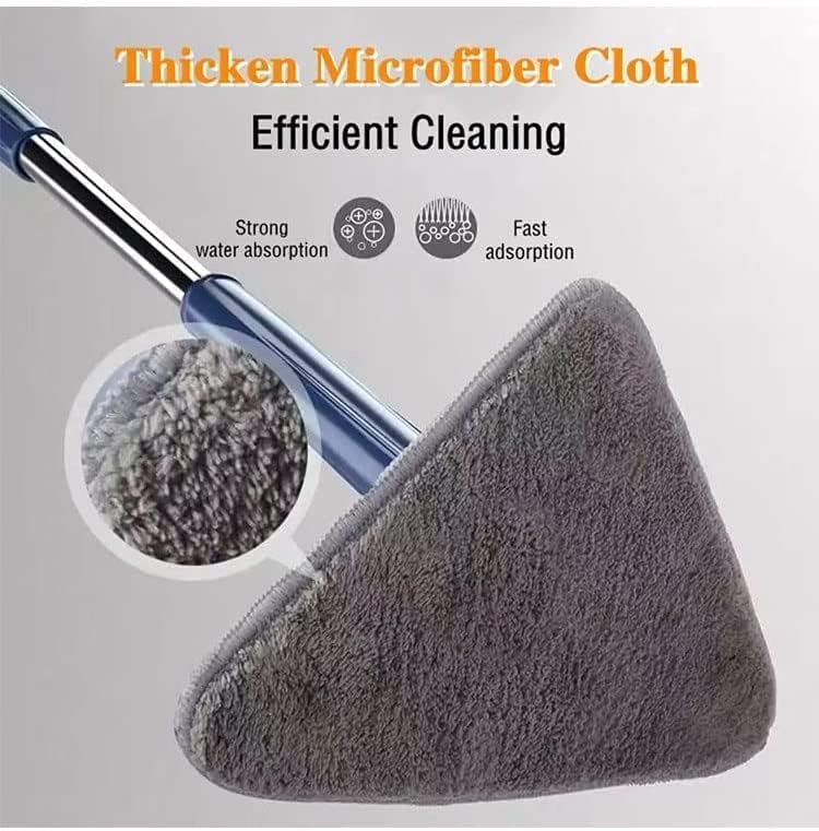 360° Triangular Spin Mop Cleaner
