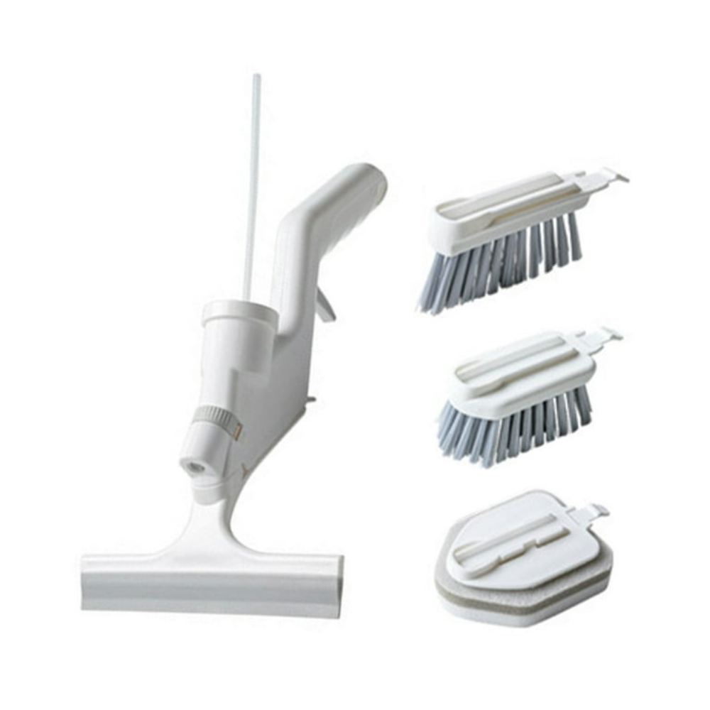 4-in-1 Bathroom Floor & Wall Scrubber