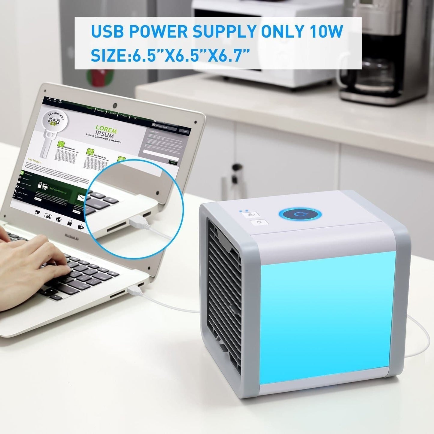 3-in-1 Mobile Air Conditioner & Humidifier