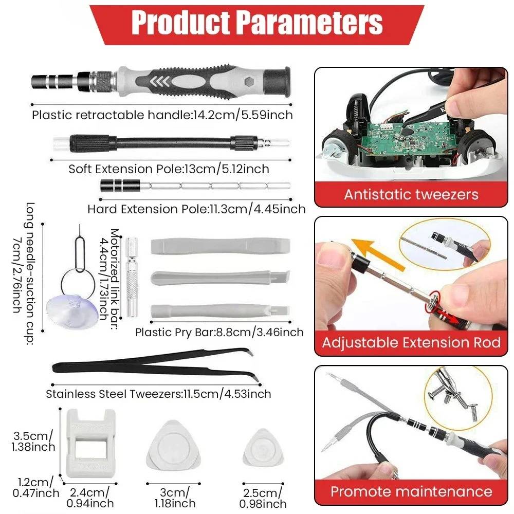 115-in-1 Precision Screwdriver Set