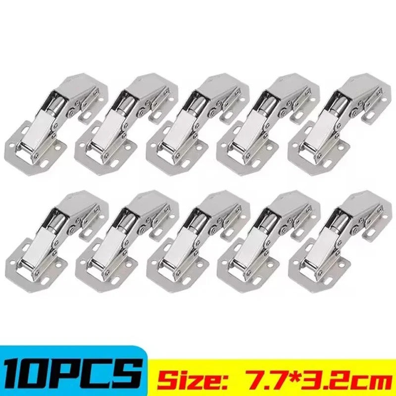 Soft-Close Cabinet Hinges, 10-Pack