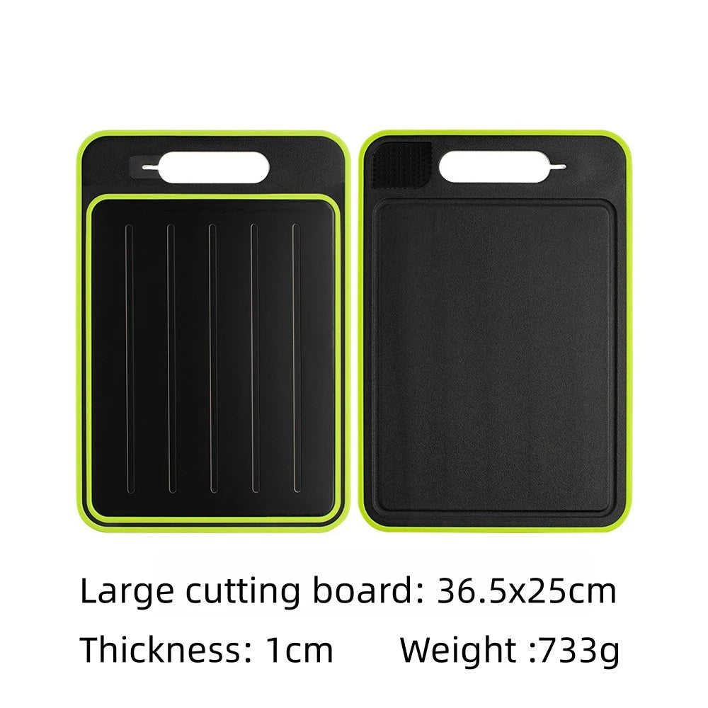 4-in-1 Cutting Board with Thaw Tray