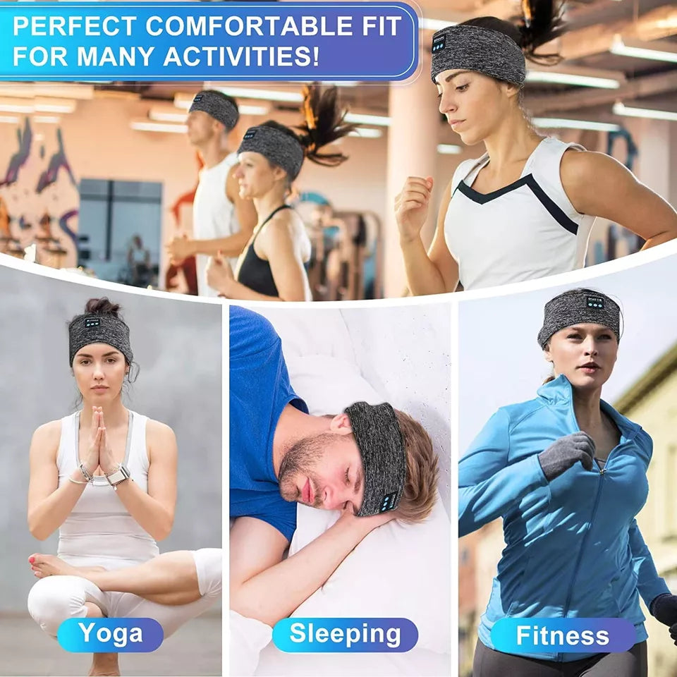 2-in-1 Sleep Headphones, Sports Headband