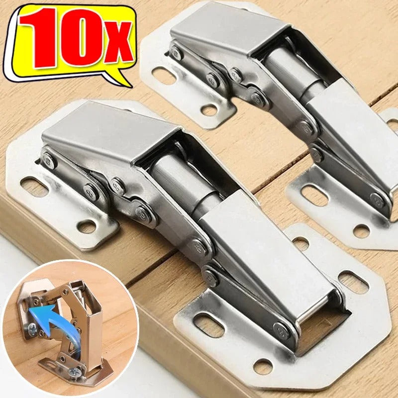 Soft-Close Cabinet Hinges, 10-Pack