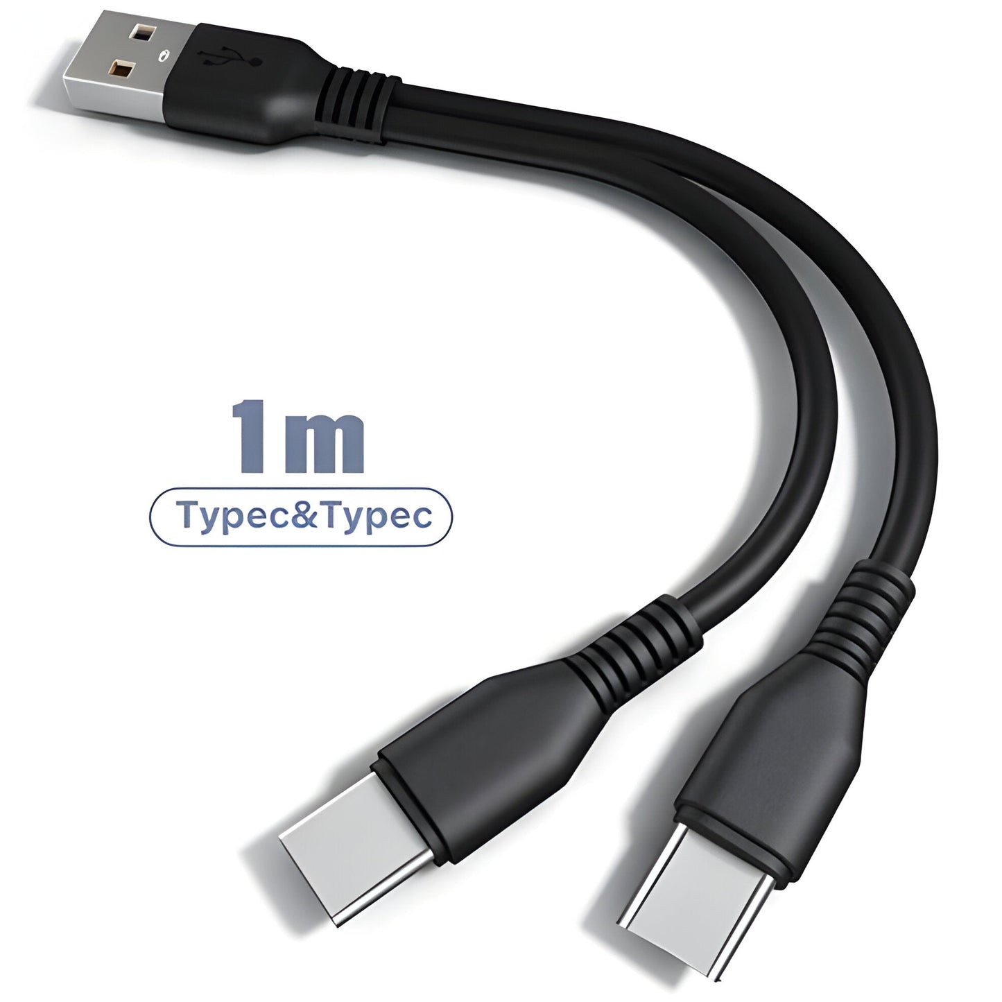 2-in-1 Multi-Port Charging Cable