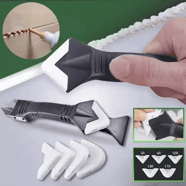 3-in-1 Silicone Caulk Removal Tool