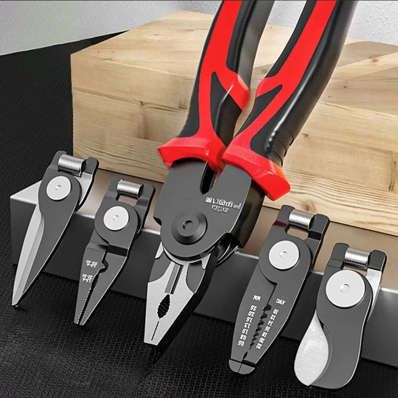 5-in-1 Electric Crimping Pliers Set