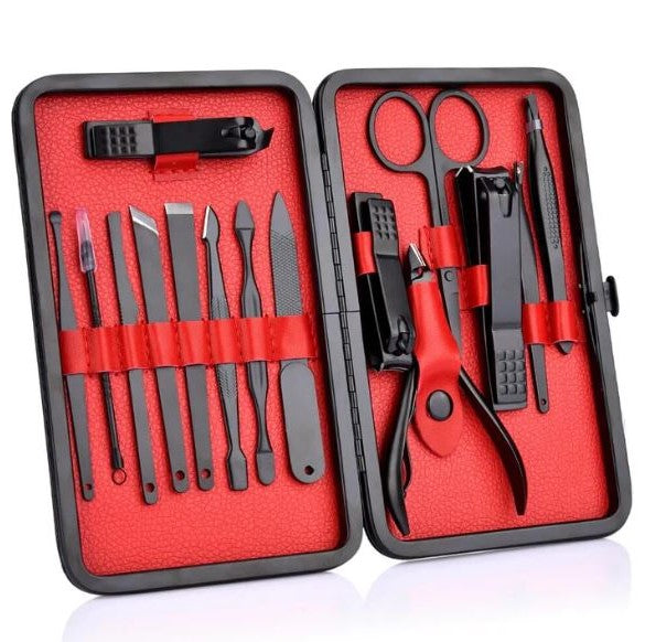 15-Piece Manicure Set with Travel Case
