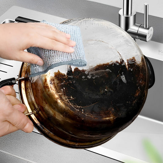 20 Pcs Steel Wire Cleaning Cloths