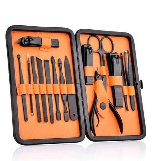15-Piece Manicure Set with Travel Case
