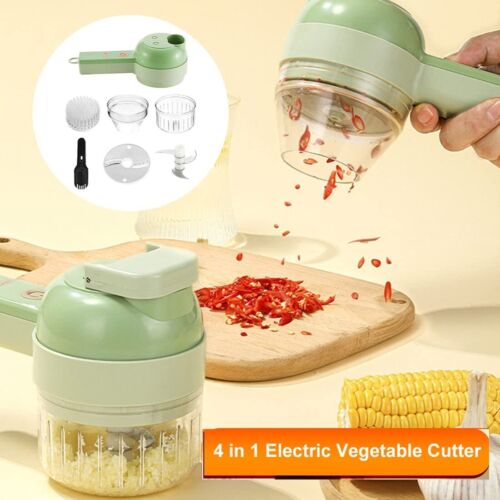 4-in-1 Electric Food Cutter, Wireless