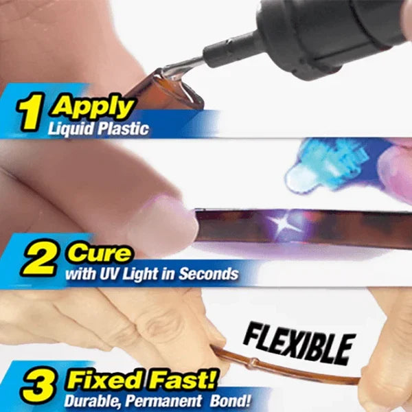5-Second UV Light Super Glue
