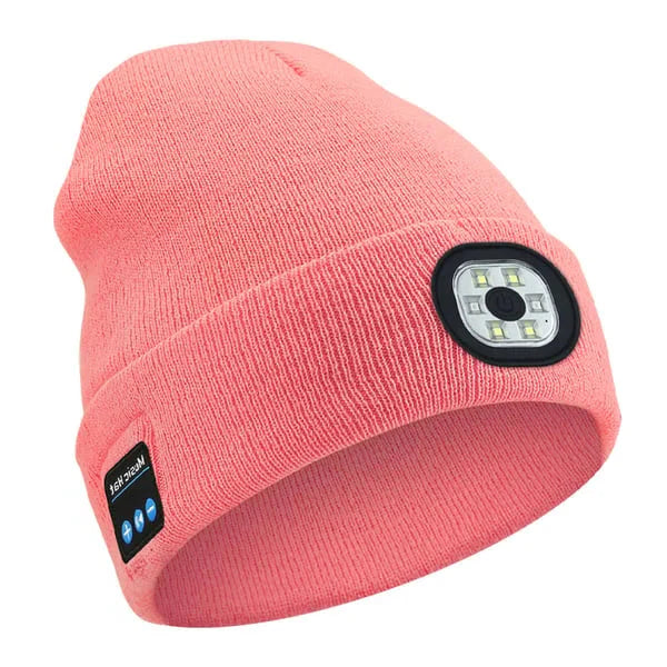 3-in-1 Bluetooth Beanie with LED Light
