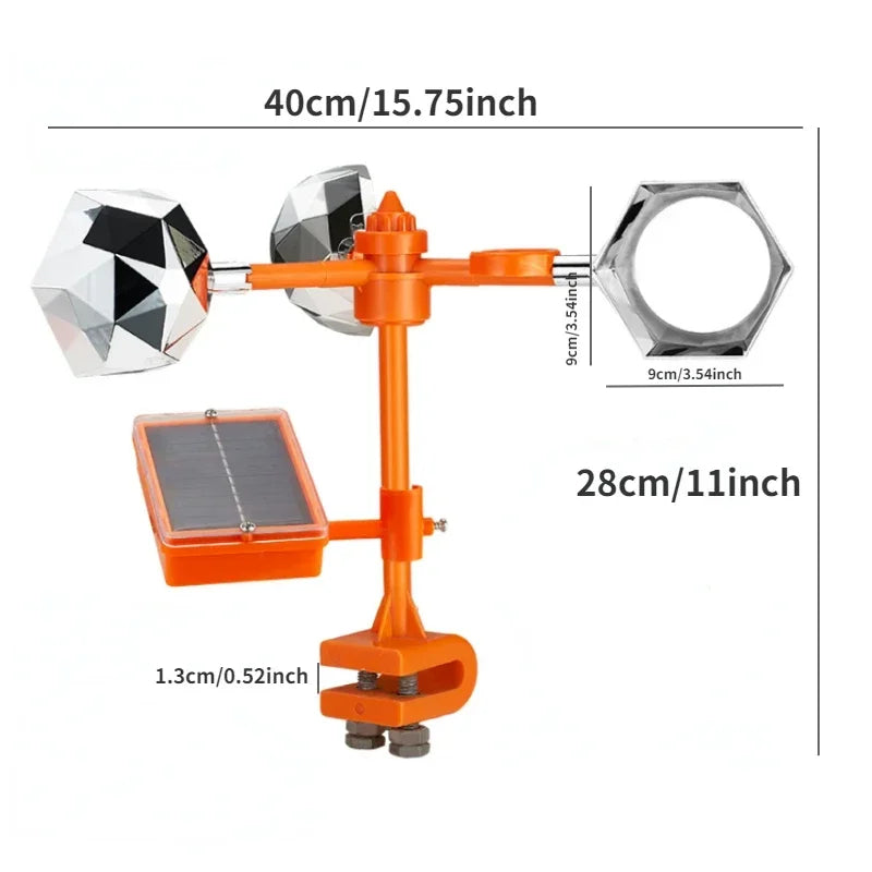 360° Solar Powered Bird Repeller