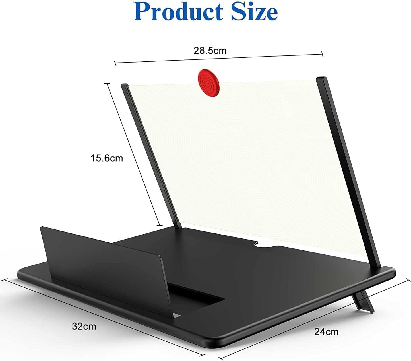 16in Phone Screen Magnifier for Movies & Gaming