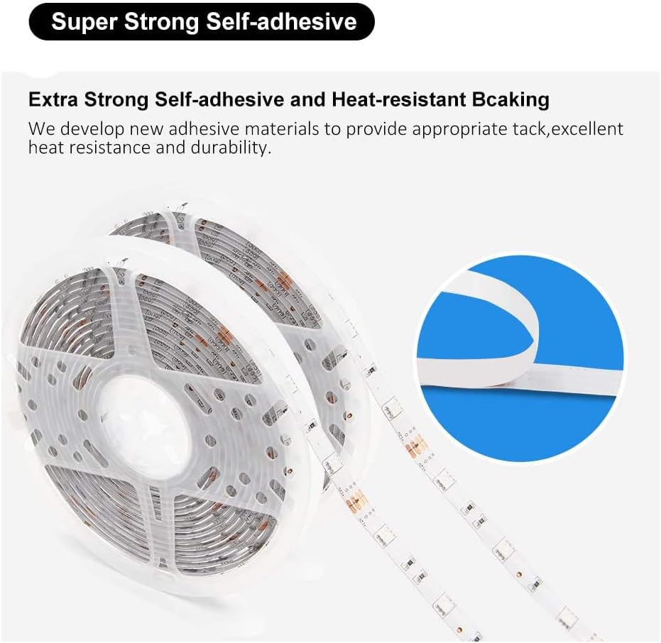 32ft LED Strip Light with Remote