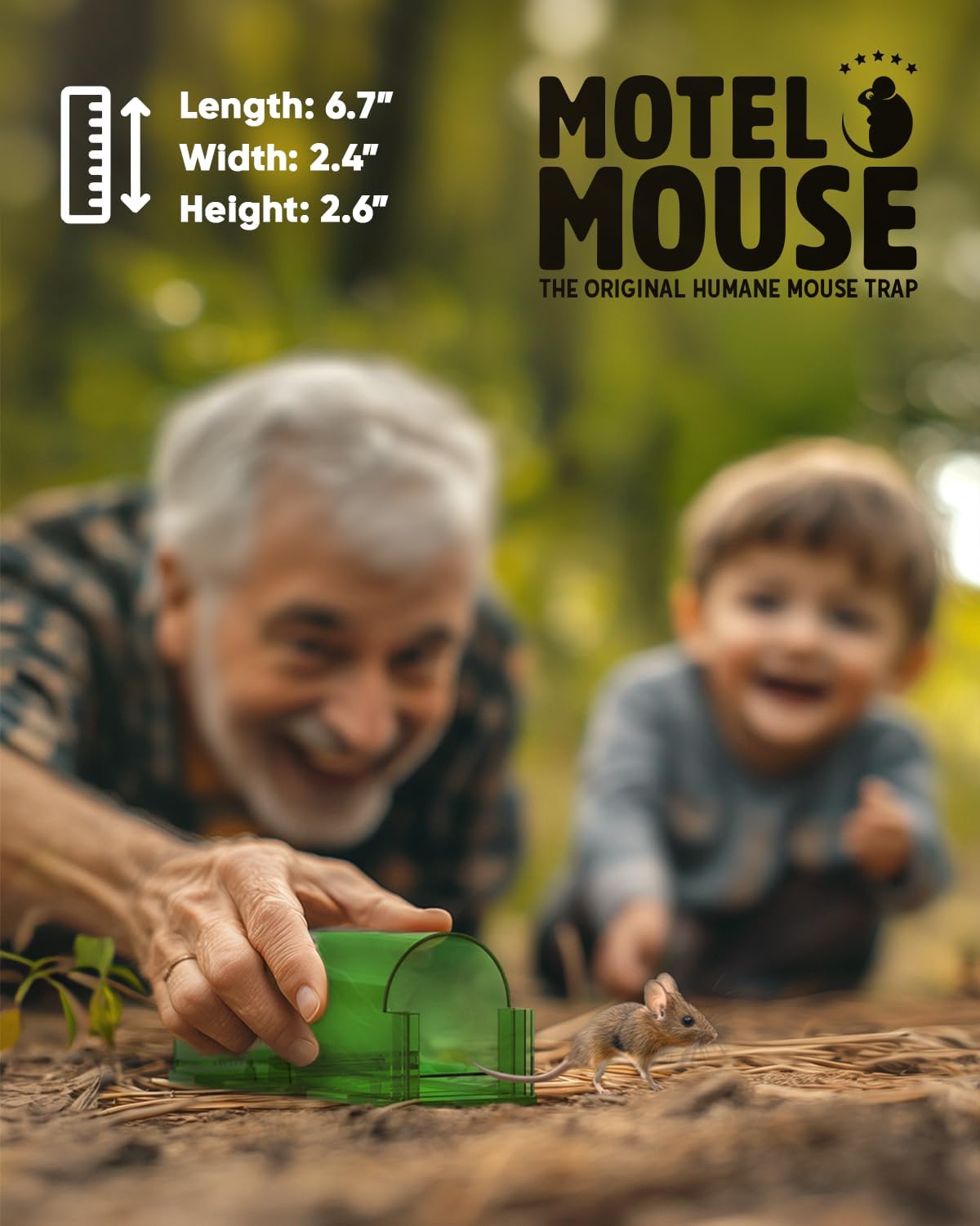 4-Pack Humane Mouse Trap