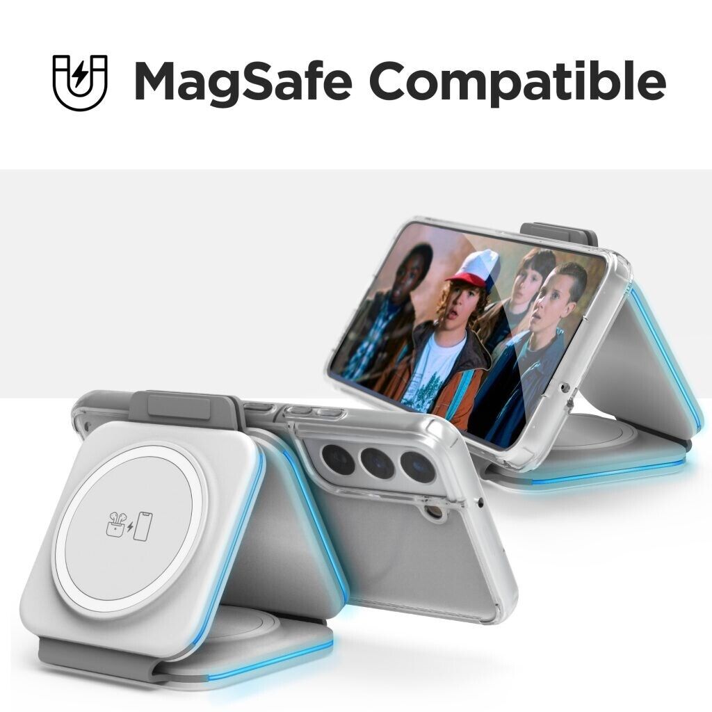 3-in-1 Wireless Travel Charger