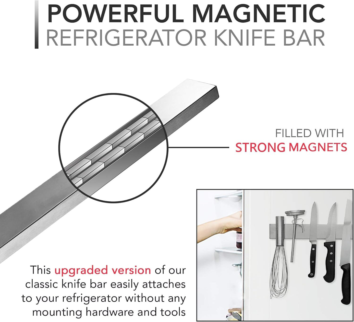 14in Magnetic Knife and Tool Holder
