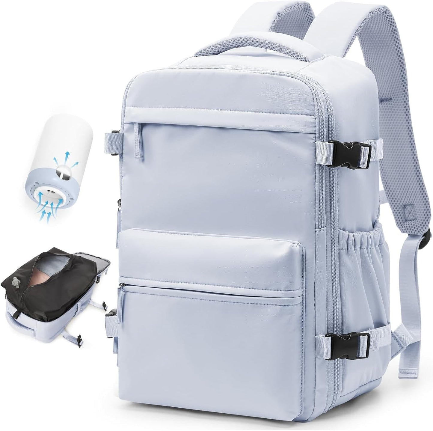 15.6in Vacuum Compression Travel Backpack