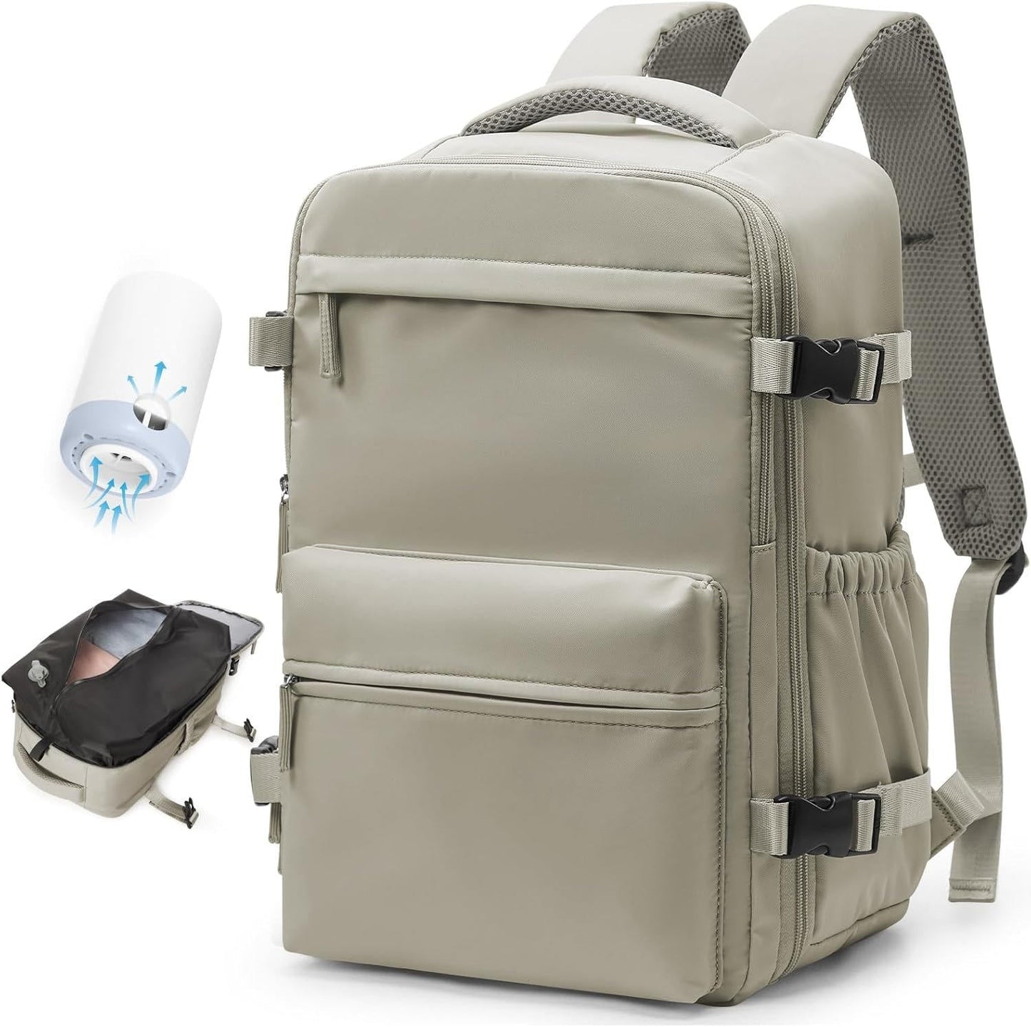 15.6in Vacuum Compression Travel Backpack