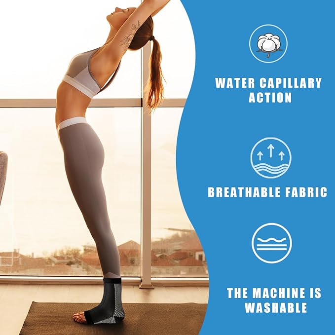 4 Pairs Compression Comfort Socks