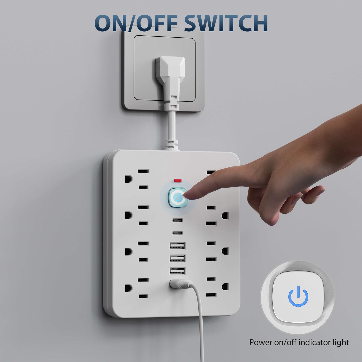 14-in-1 Surge Protector Power Strip