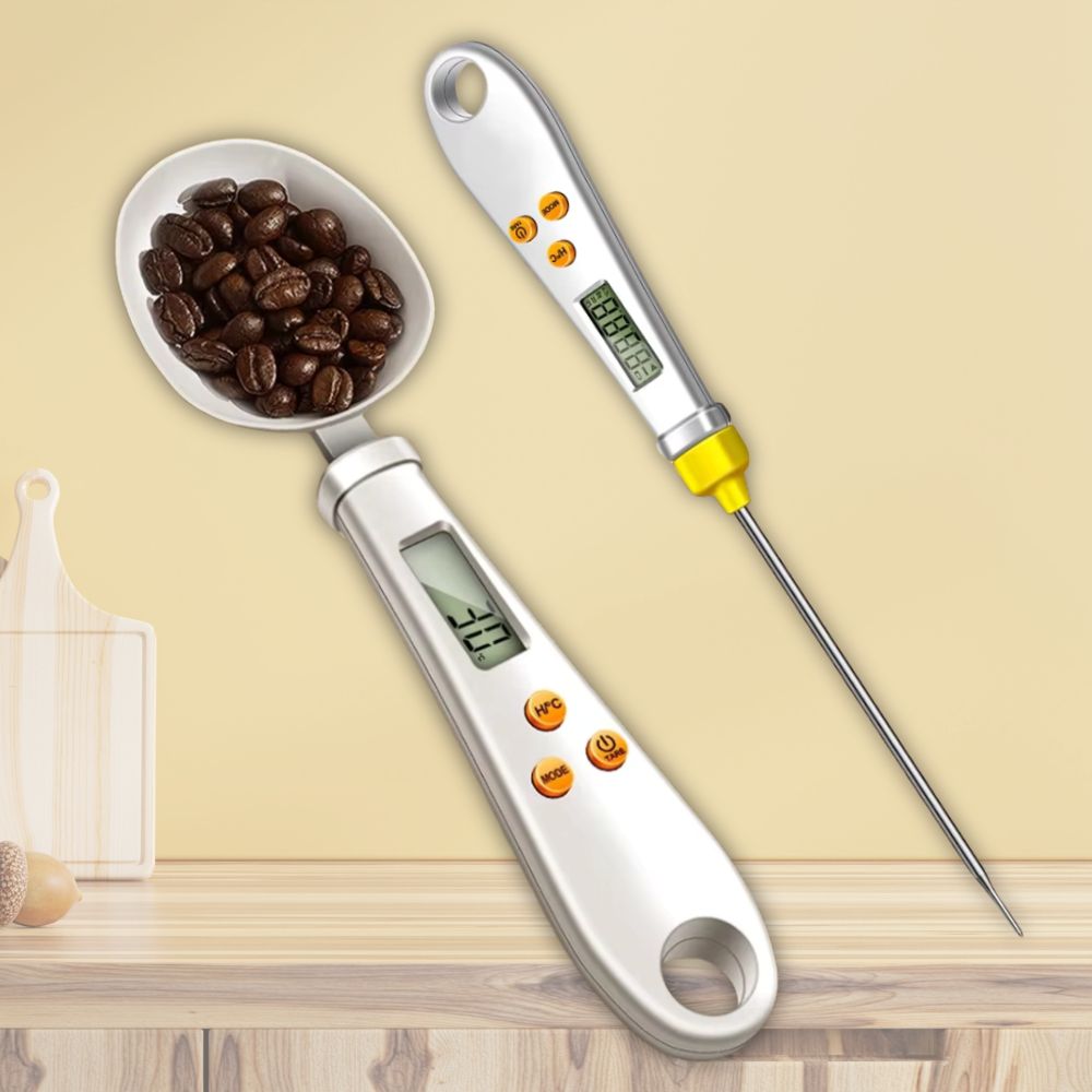 2-in-1 Digital Spoon Scale & Thermometer