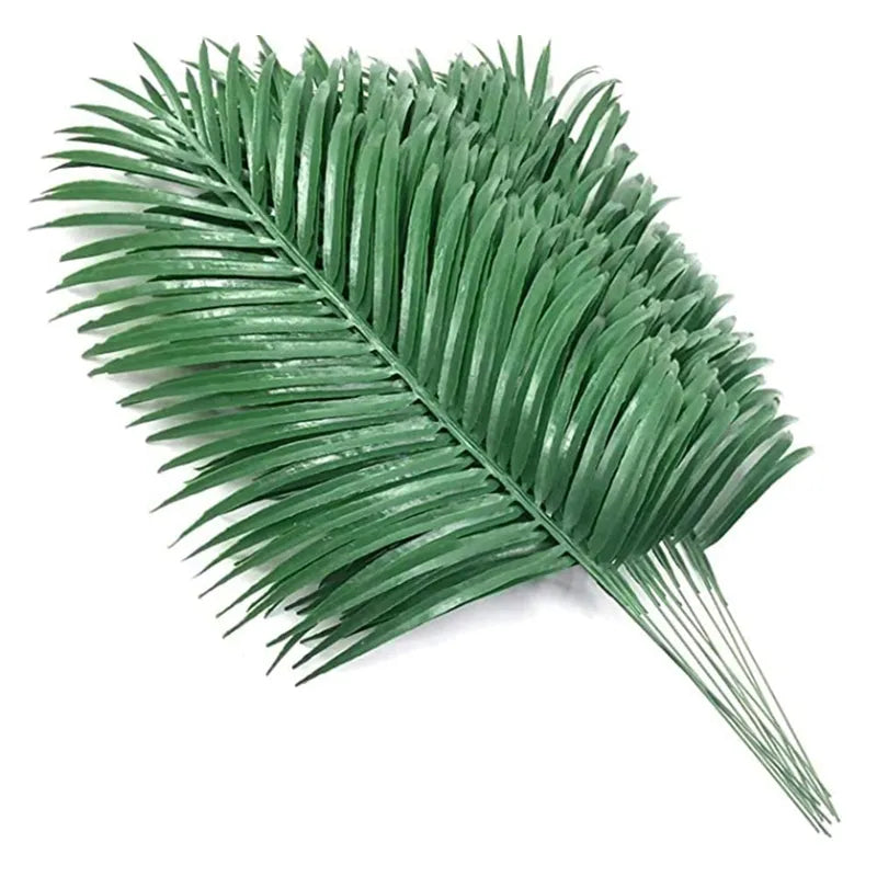 Artificial Palm Leaves, 12-Pack