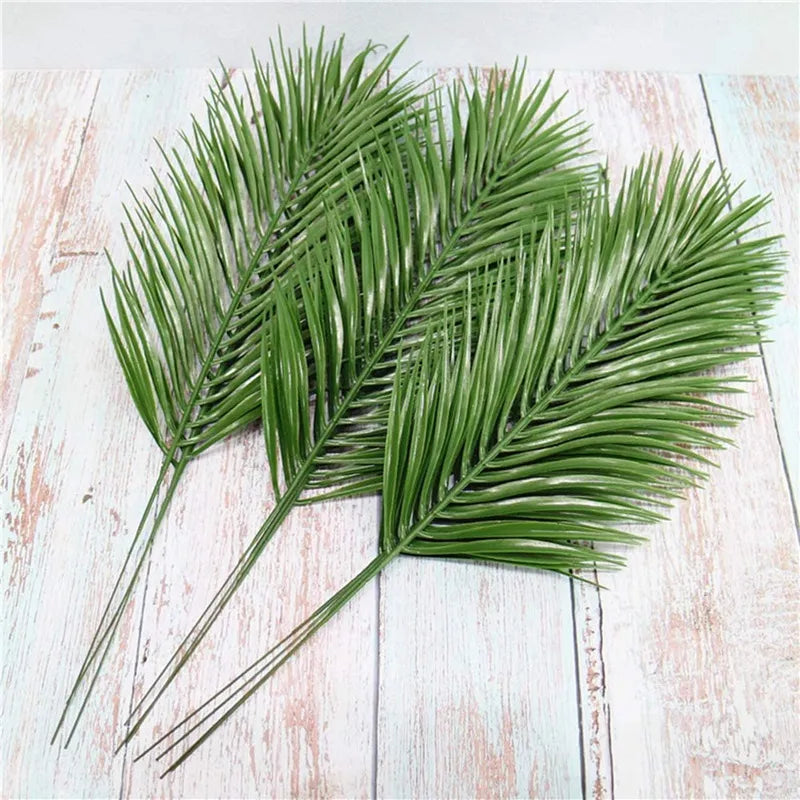 Artificial Palm Leaves, 12-Pack