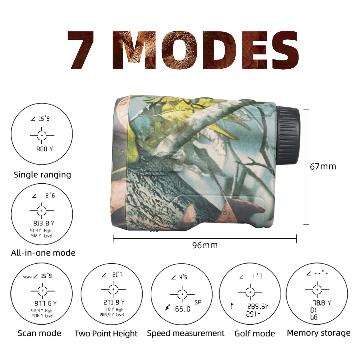 1000-Yard Hunting Range Finder