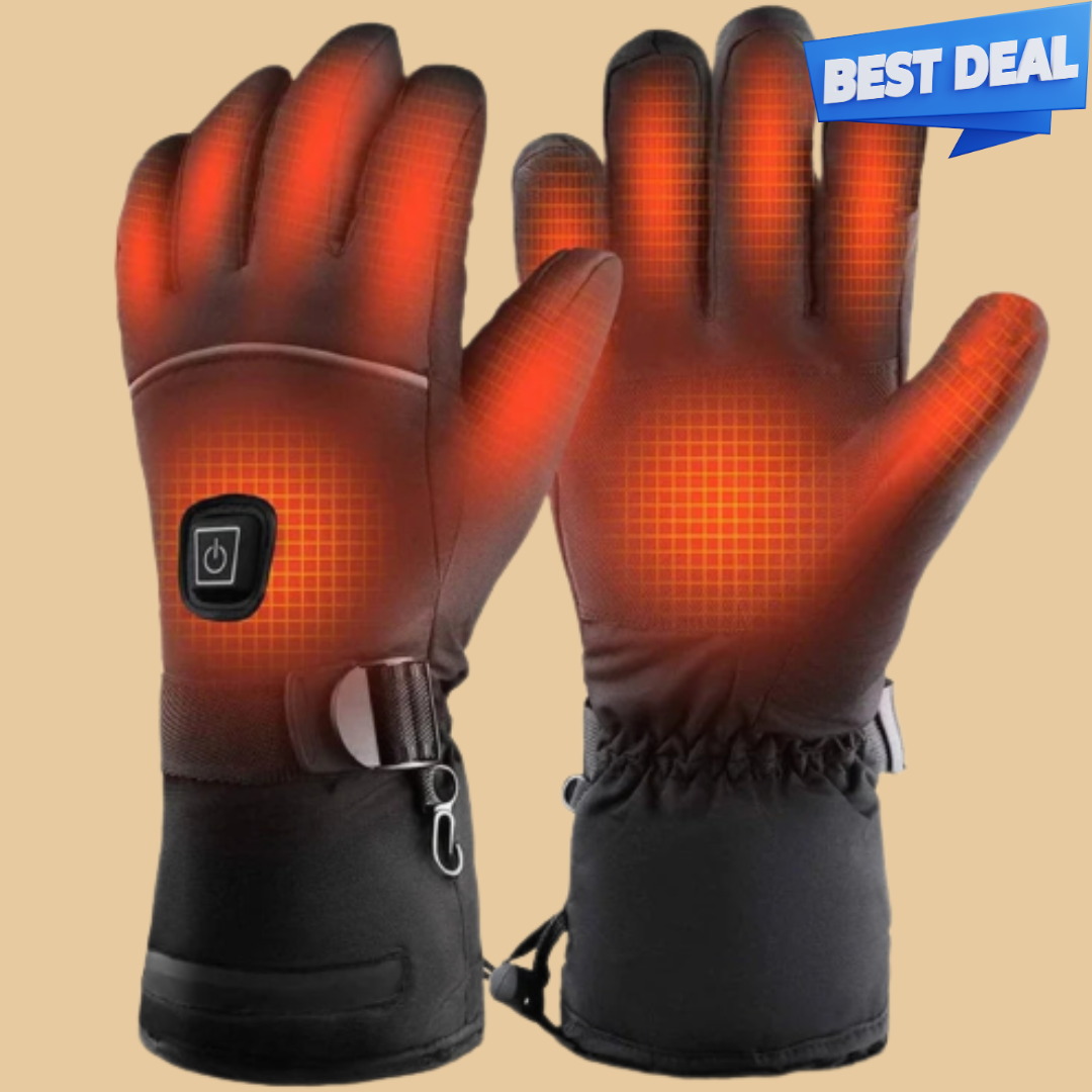 3 Pairs Heated Gloves, Rechargeable