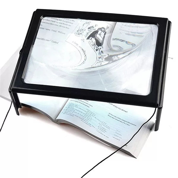 3x Magnifying Glass for Reading with LED