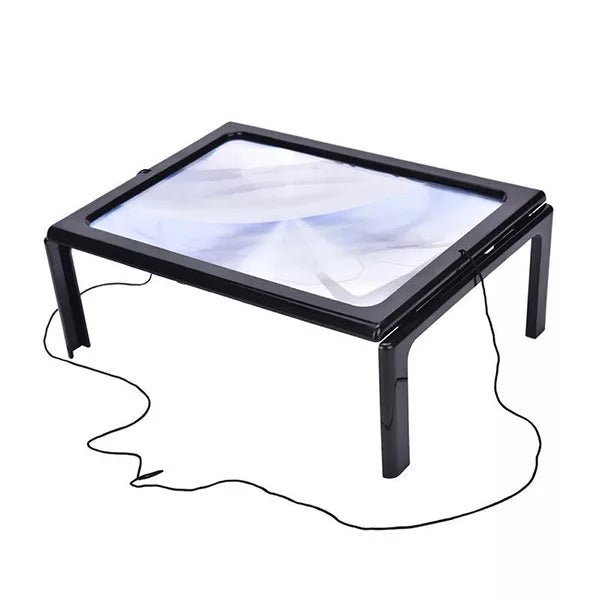 3x Magnifying Glass for Reading with LED
