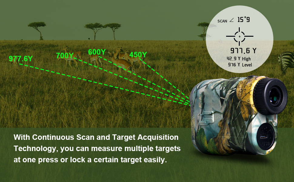 1000-Yard Hunting Range Finder