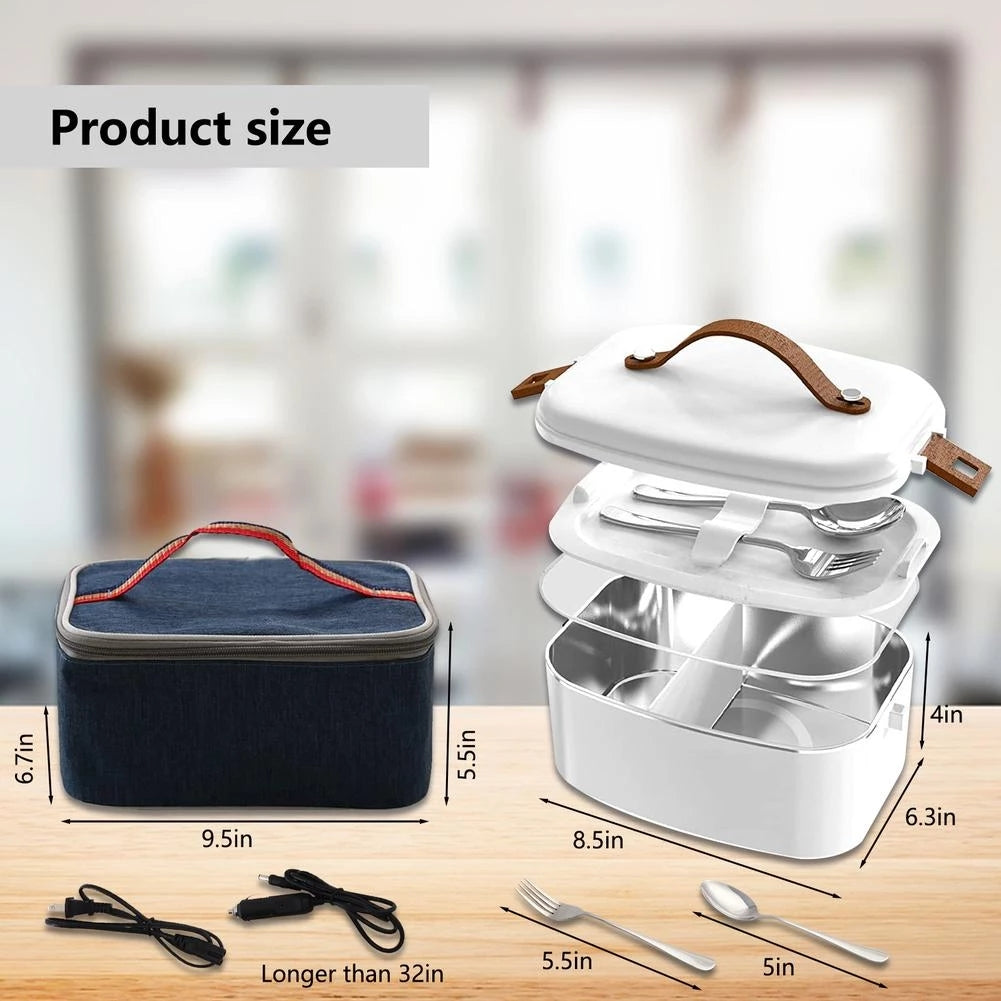 3-in-1 Electric Lunch Box, 1.8L