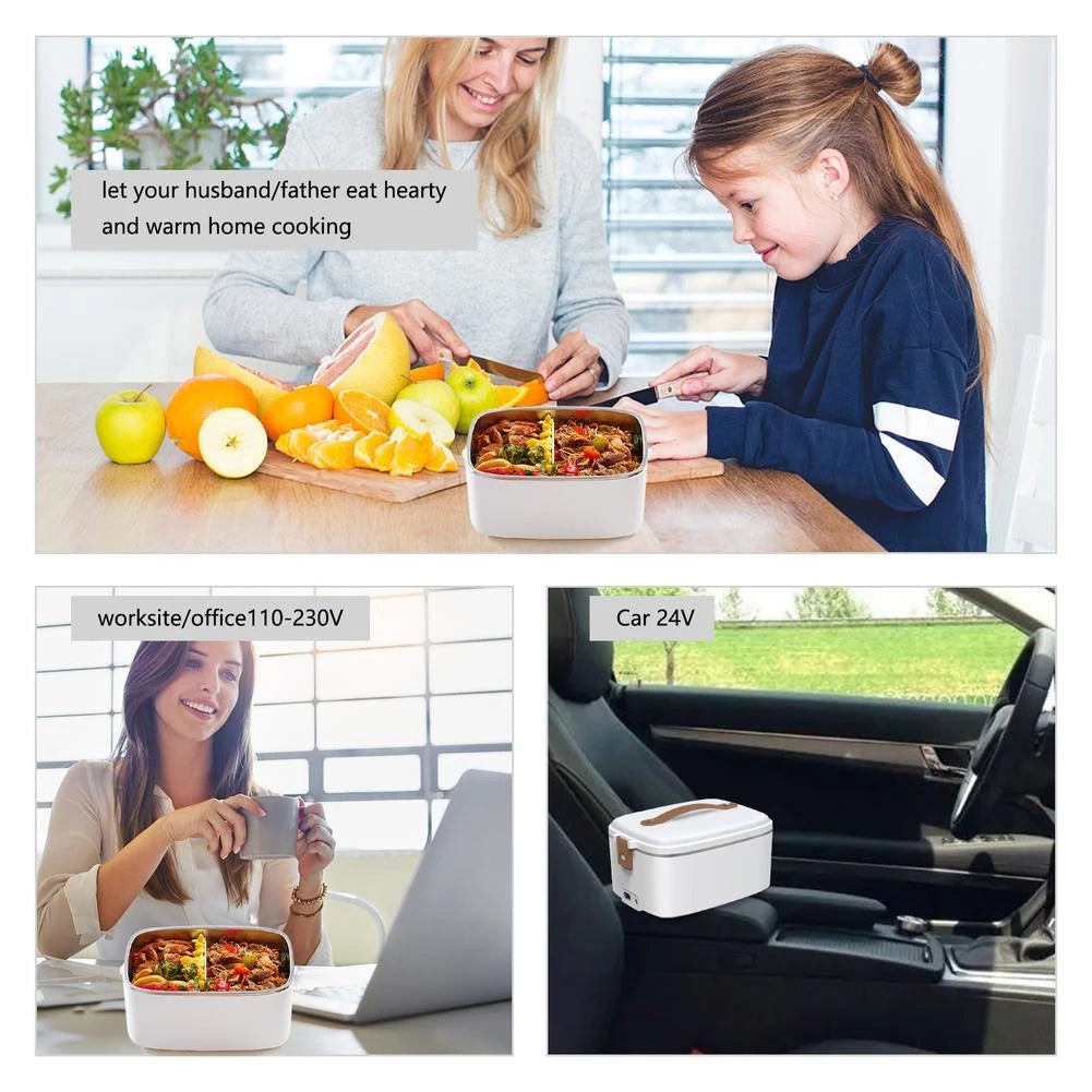 3-in-1 Electric Lunch Box, 1.8L