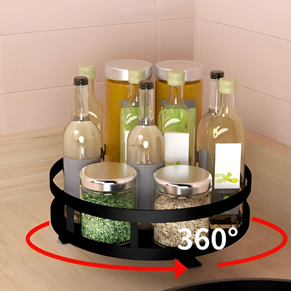 3-Tier Swivel Metal Organizer