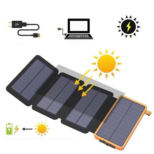 25000mAh Solar Power Bank, Fast Charge
