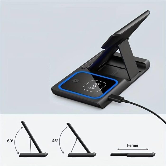 3-in-1 Foldable Wireless Charger for iPhone