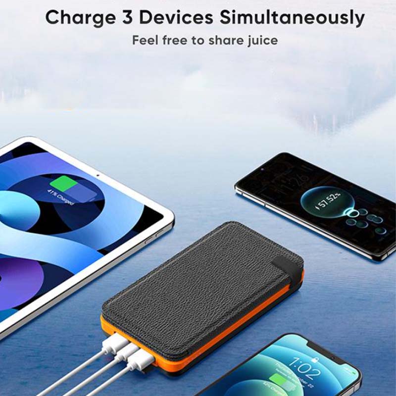 25000mAh Solar Power Bank, Fast Charge