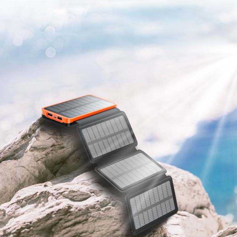 25000mAh Solar Power Bank, Fast Charge