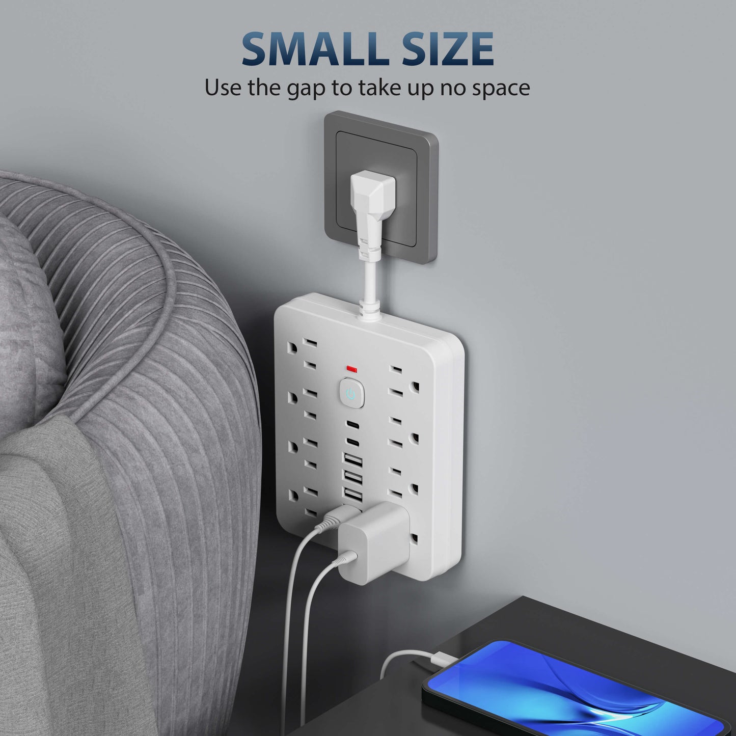 14-in-1 Surge Protector Power Strip