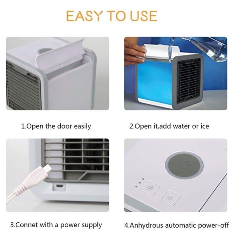 3-in-1 Mobile Air Conditioner & Humidifier