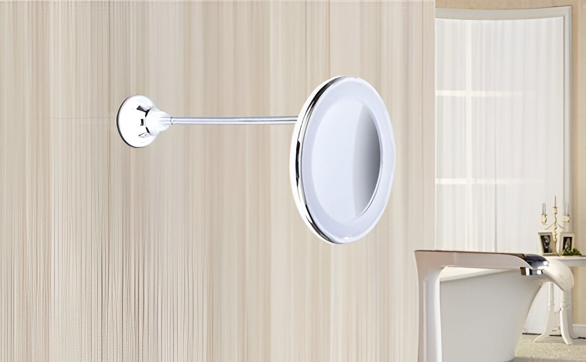10X LED Magnifying Suction Mirror
