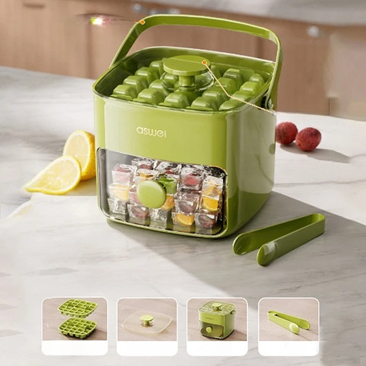 2-Stage Push-In Ice Cube Tray, 2-Pack