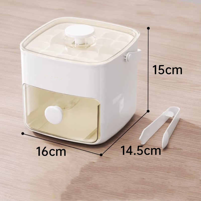 2-Stage Push-In Ice Cube Tray, 2-Pack