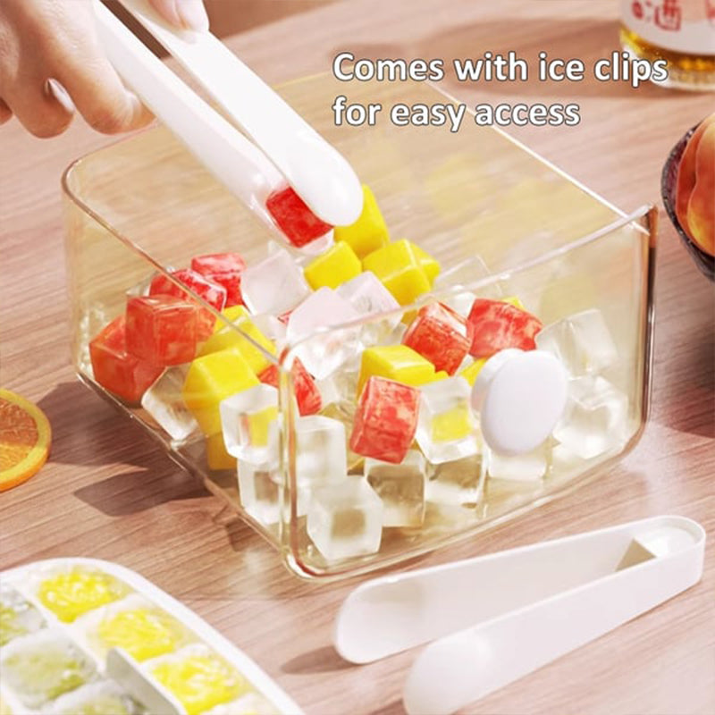 2-Stage Push-In Ice Cube Tray, 2-Pack