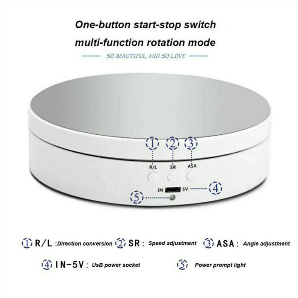 360° Electric Rotating Display Stand