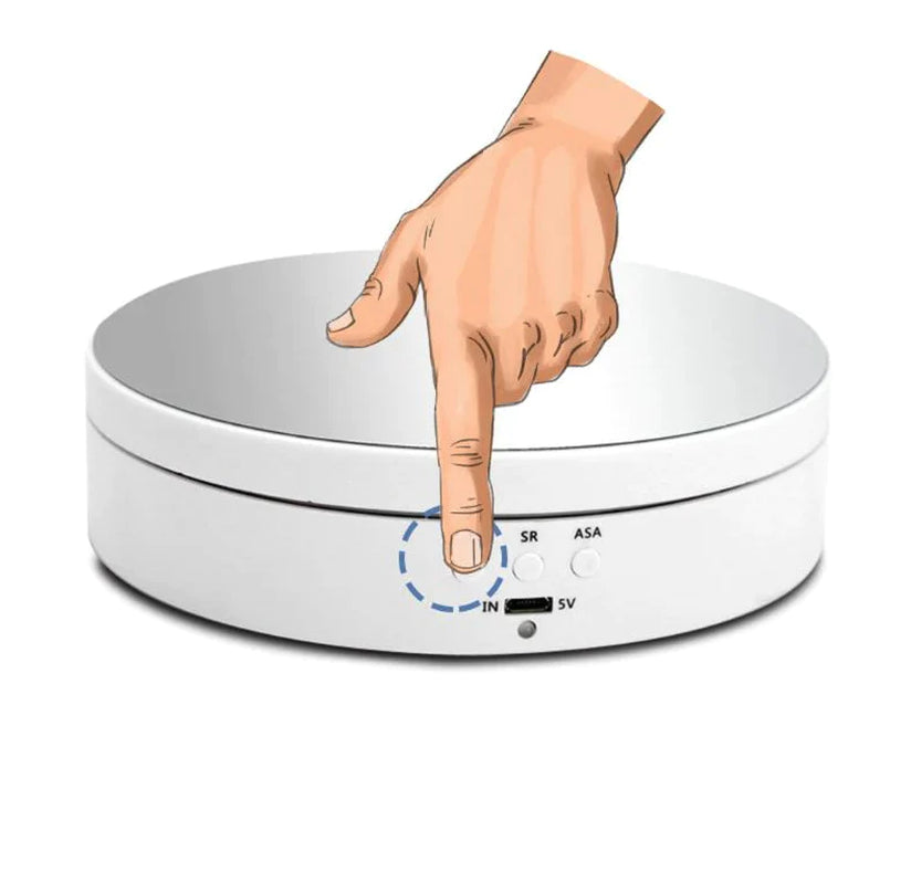 360° Electric Rotating Display Stand